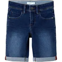 Name It Kids Jeansshorts Sofus 13150022 Dunkelblau Slim Fit