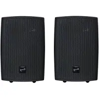 Dynavox PB402 HiFi Box mit Wandhalterung schwarz Paar