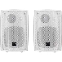 Dynavox PB402 HiFi Lautsprecherbox mit Wandhalterung, Paar, schwarz