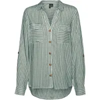 Vero Moda Hemdbluse "VMBUMPY L/S SHIRT NEW WVN GA NOOS" Viskose, regular fit