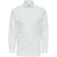 Selected Ethan Cut Away Slim Langarmhemd