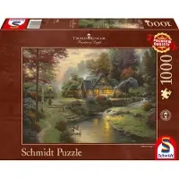 Schmidt Thomas Kinkade, Friedliche Abendstimmung, 1.000 Teile
