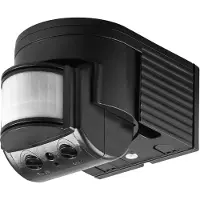 Goobay 96001, Infrarotsensor, Verkabelt, Wand, Schwarz, IP44, 3 Lux