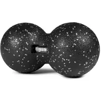 Tiguar Duo Ball 24x12 cm Hart Faszientraining Roller für präzise Rückenmassage
