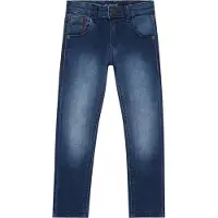 Minymo Hosen - Stretch Slim Fit - in Blaudenim - - 7 Jahre (122) - Jeans