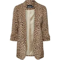 Pieces Blusenblazer "PCBOSELLA 3/4 PRINTED BLAZER NOOS" mit 3/4 Ärmel