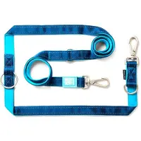 Max & Molly Multi-Function Hundeleine - Blau - L