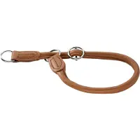 Hunter Hundehalsband Ro Soft Elk cognac Größe: max
