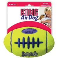 Kong Hundespielzeug Tennis-Football mit Quietscher - 2 Stück, L 19 x B 10 cm