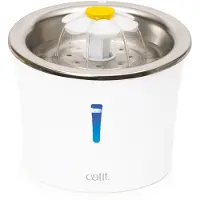 Catit Blumentrinkbrunnen Edelstahl - Trinkbrunnen 3 Liter