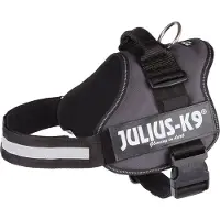 JULIUS K-9 Power Harness Schwarz 71-96 cm