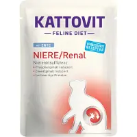 Kattovit Feline Diet Niere/Renal Ente 24 x 85 g