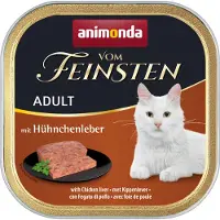 Animonda Vom Feinsten Vom Feinsten mit Hühnchenleber für Katzen 100 g Futter