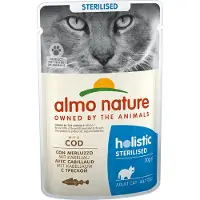 Almo nature Sterilised mit Kabeljau Katzen-Nassfutter (70 g)