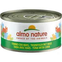 Almo Nature HFC Natural Thunfisch mit Mais Katzen-Nassfutter (70 g)