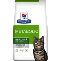 Hill's Pet Nutrition Metabolic Weight Management Katzenfutter mit Huhn | 12 kg