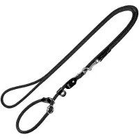Hunter Retriever-Führleine Freestyle, schwarz - 260 cm lang, Ø 10 mm