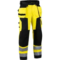 Blakläder unisex Warnschutzhose 1567 gelb Groesse 62