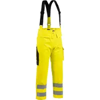 Blakläder unisex Warnschutzhose 1302 gelb Groesse S