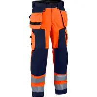 Blakläder unisex Warnschutzhose 1567 orange Groesse 50