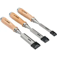 Bahco Meißel Mit Holzgriff 3 Einheiten