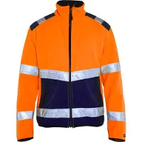 Blakläder High Vis Softshell Jacke High Vis 4877 2516 in div. Farben - orange/marineblau - XS