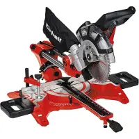Einhell Zug-, Kapp- und Gehrungssäge "TC-SM 2131/1 Dual" 1500 W, 4900 U/min, Präzisions-Sägeblatt