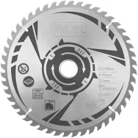 Ryobi HM-Kreissägeblatt SB216T48A1, Ø 216mm, 48Z (Bohrung 30mm, für Kapp- & Gehrungssägen)