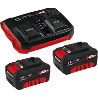 Einhell Power X-Change PXC-Starter-Kit 2x 3,0Ah & Twincharger Kit