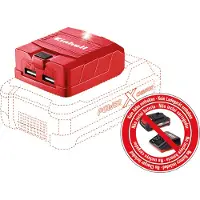 Einhell Power X-Change Akku USB-Akku-Adapter TE-CP 18 Li USB-Solo