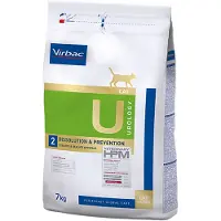 Virbac Veterinary HPM CAT Urology 2 Dissolution & Prévention - Croquette pour chat, aliment compl 7000 g