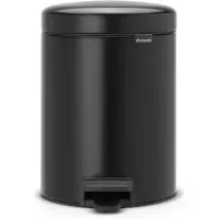 Brabantia NewIcon Treteimer 2x2l Mattschwarz