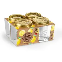 Bormioli Rocco Einmachglas Quattro Stagioni Bokaal 32 cl (Set von 4)