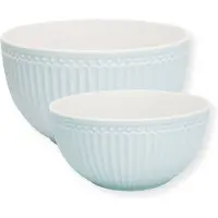 Greengate Servier Schalen ALICE PALE BLUE Blau 2er Set | Gr.: onesize