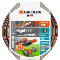 Gardena Gartenschlauch-Set 6-tlg. Comfort HighFLEX 20 m 18064-20