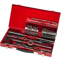 DORMER Gewindeschneidzeugsatz 21 M3-M12 21 teilig HSS Metallkassette