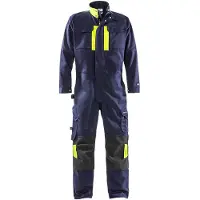 Fristads Schweisser overall 8044 WEL 131166 - marine/warnschutz-gelb - 4XL