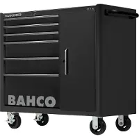 Bahco Klassischer C75-wagen Mit Sechs Schubladen Und Seitenschrank 986 Mmx501 Mmx1100 Mm