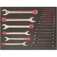 Bahco 3-3 Fit&go Kombi-schlüssel Satz 21 Stücke