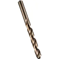 DORMER Spiralbohrer DIN 338 Typ N A777 Nenn-Ø 0.35 mm HSS-E profilgeschliffen Bronzefarben Zyl 4xD Rechts