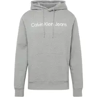 Calvin Klein Grigio Baumwoll-Herren-Sweatshirt