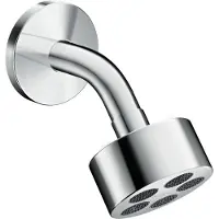 Hansgrohe Kopfbrause Axor One 75 1j EcoSm. mit Brausearm, chrom