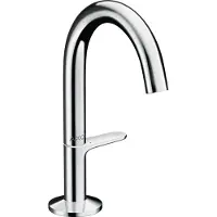 Hansgrohe Waschtischmischer AXOR ONE Select 140 m Push-Open Ablaufgarnitur 1 1/4Zoll chr chrom