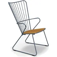 Houe PAON Loungesessel Bambus/Stahlgestell
