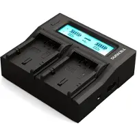Duracell Dual Dr9668/panasonic Cga-s006 Kamera-ladegerät