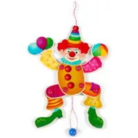 Hess Holzspielzeug Hampel-Clown Kunterbunt | Gr.: onesize