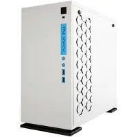 In Win 301, Mini Tower, PC, Weiß, micro ATX, Mini-ATX, SECC, Gehärtetes Glas, Gaming