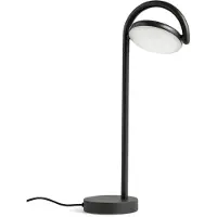 HAY Marselis Tischleuchte Soft black - , Marselis, dimmbar, Schwarz, für Wohnzimmer, Metall, Design