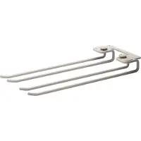 String System Hängesystem für Weingläser Beige 30 cm 2er Set
