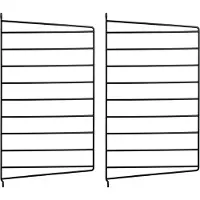 String System Wandleiter Schwarz 50/30 Set